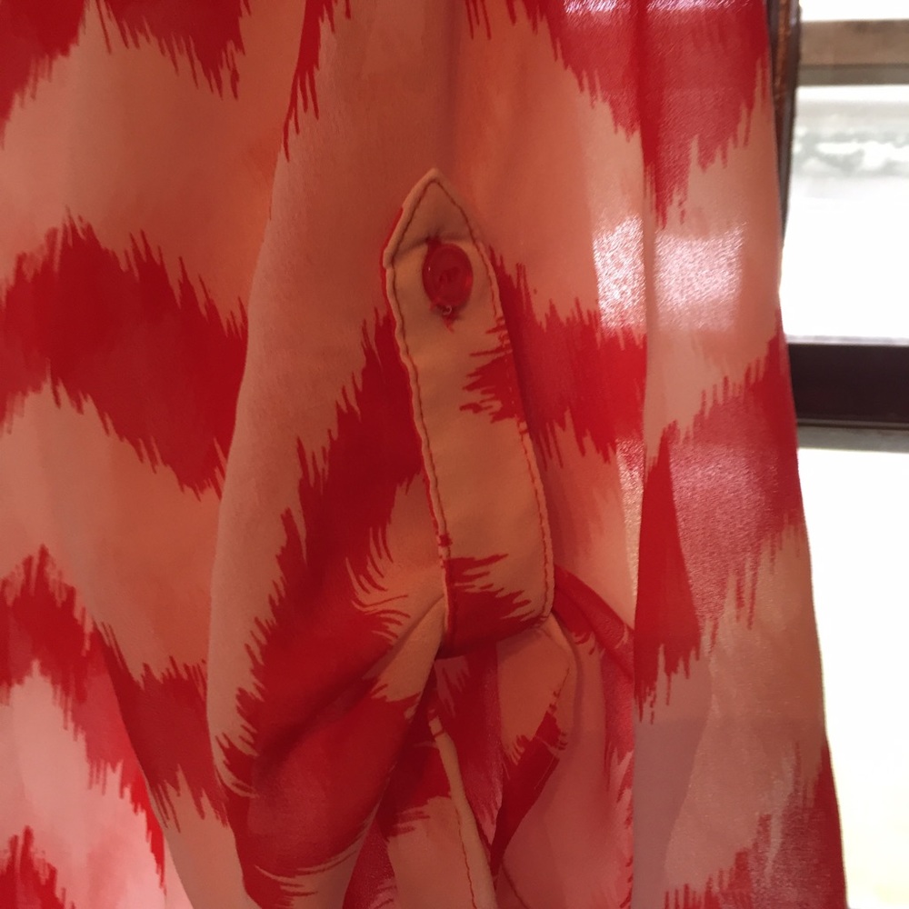 Chevron Flowy Top - Picture 2 of 3