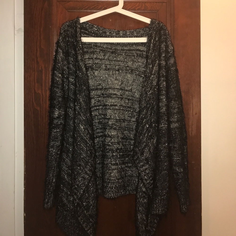 Black Stylish sweater jacket