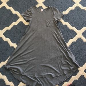XS Gray Leggings Material Carly Dress