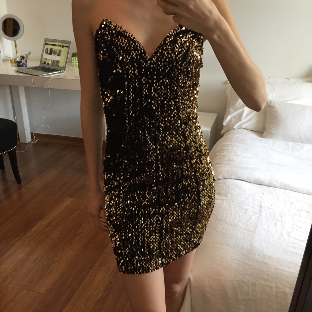 Nastygal Sequin Mini Dress