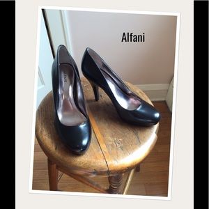 Alfani Black Platform Pumps