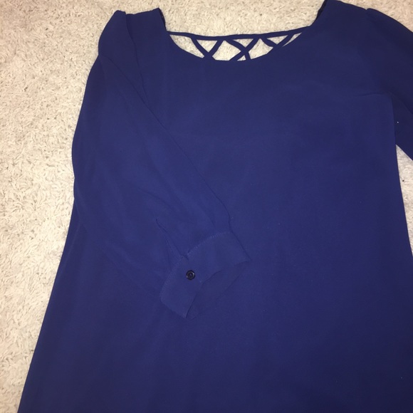 Women's Navy dress - Picture 2 of 6