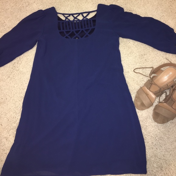 Women's Navy dress - Picture 3 of 6