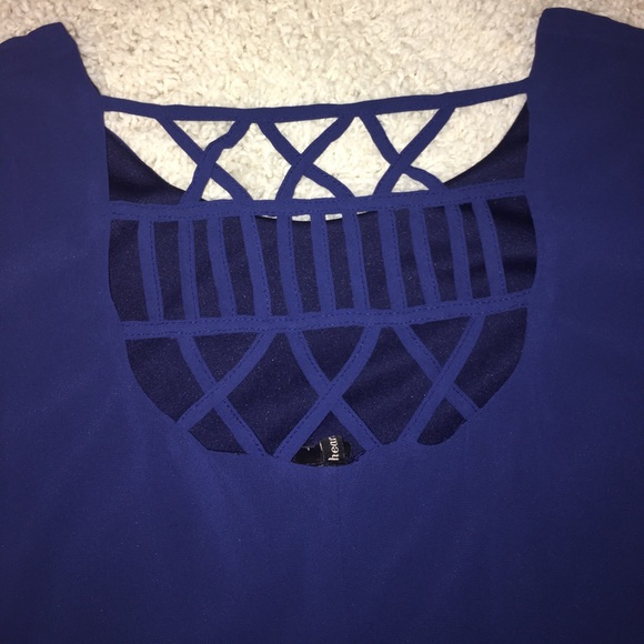 Women's Navy dress - Picture 4 of 6