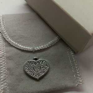 James Avery Happy Anniversary heart charm