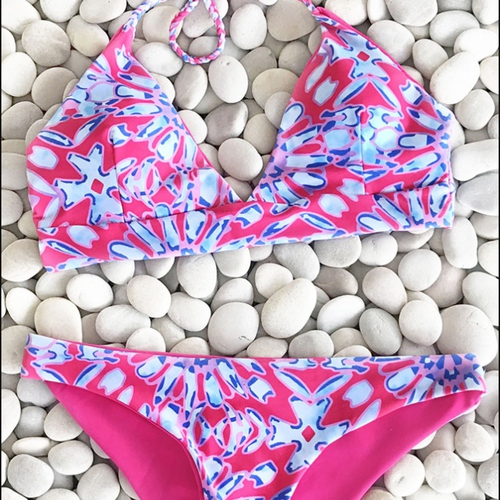 Pink Romance Bathing Suit