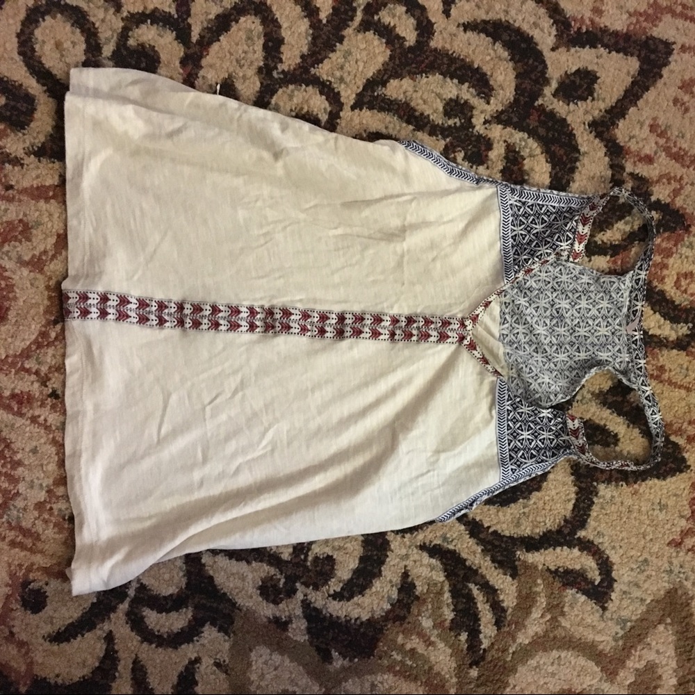Cream color tank top