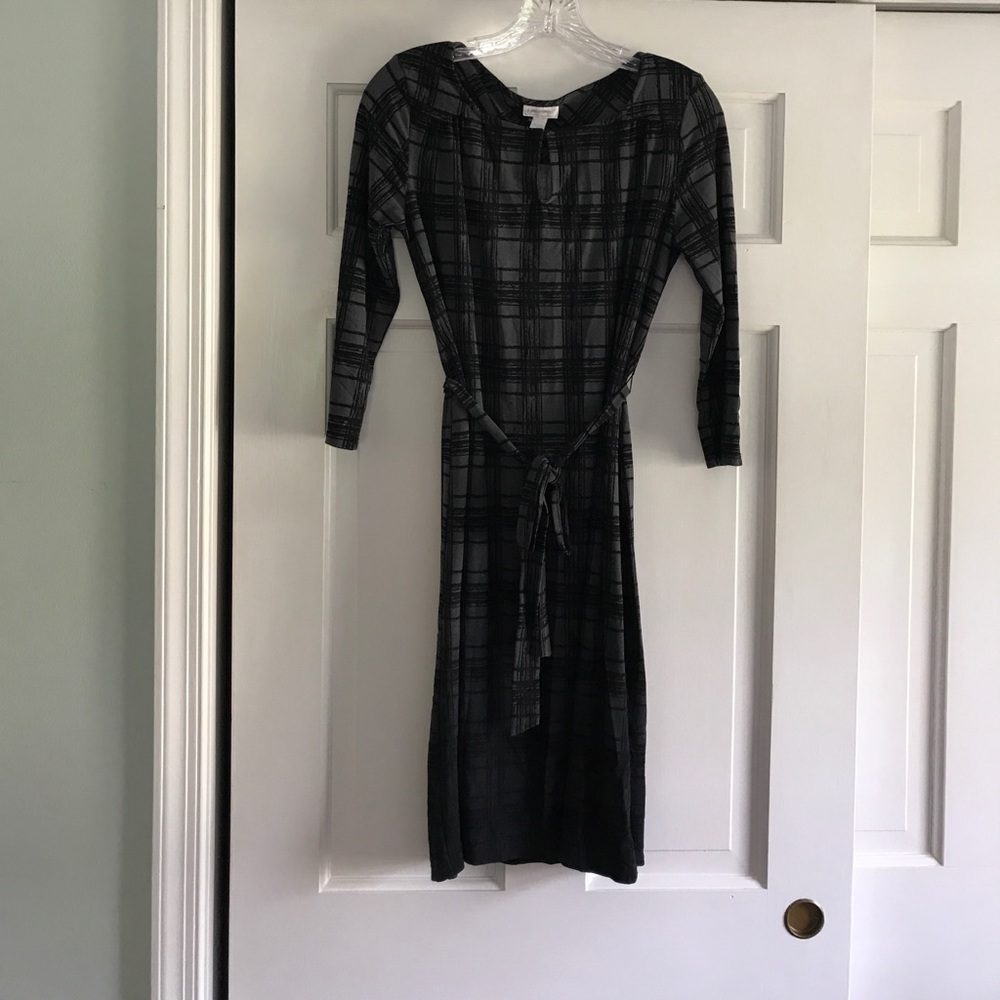 Black/Gray Printed A Pea in the Pod Dress
