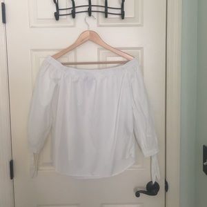 Abercrombie & Fitch Off the Shoulder Top