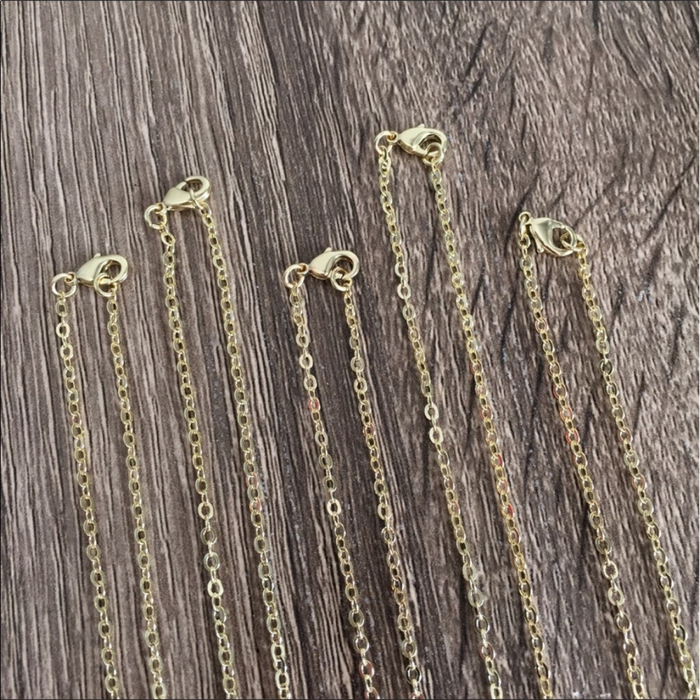 Lot of 4 Gorgeous blue Druzy Necklaces - Picture 4 of 8