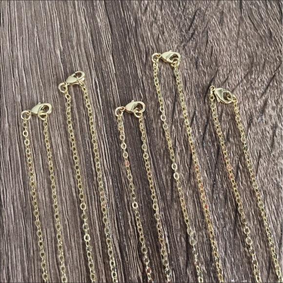 Lot of 4 Gorgeous blue Druzy Necklaces - Picture 4 of 8