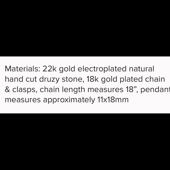 Lot of 4 Gorgeous blue Druzy Necklaces - Picture 5 of 8