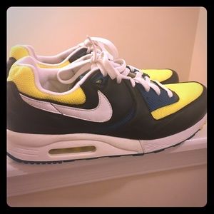 Men's Nike Air Max Light Yellow, Blue, White, Blk