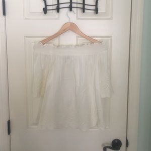 Abercrombie & Fitch Off the Shoulder Top