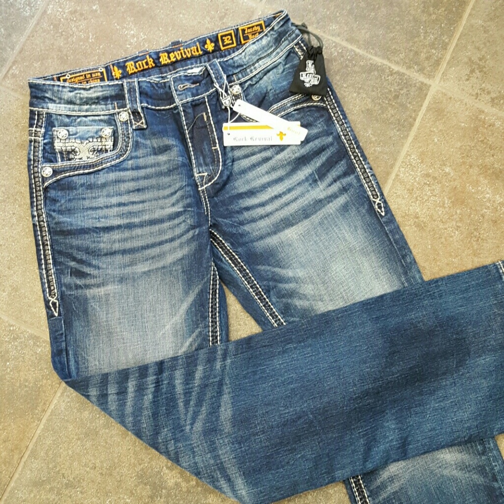 Jacoby Boot Cut men's  Jeans by Rock Revival