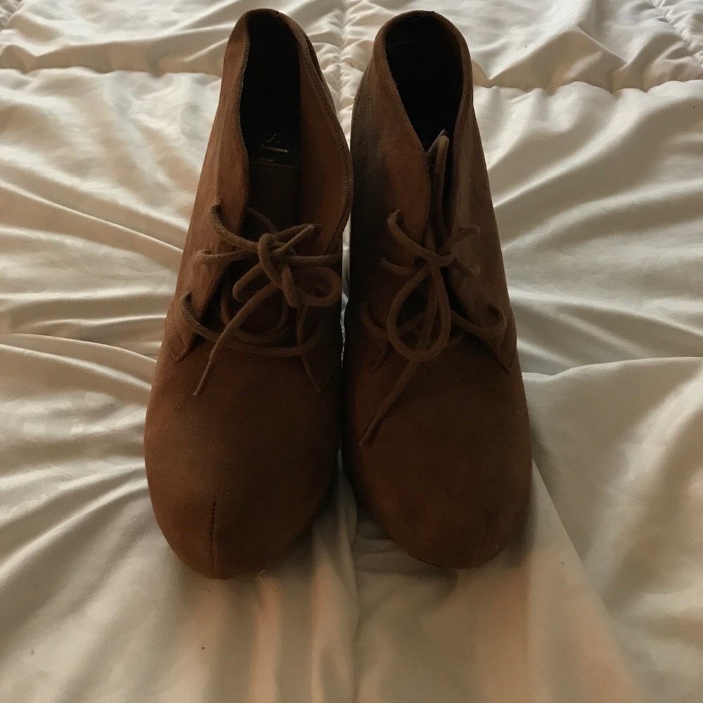 Tan Booties