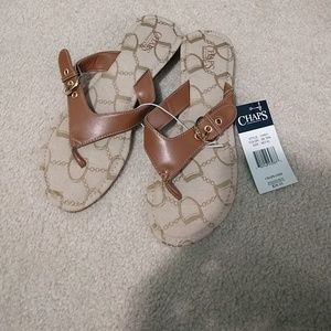 NWT Brown Sandals size m(7-8)