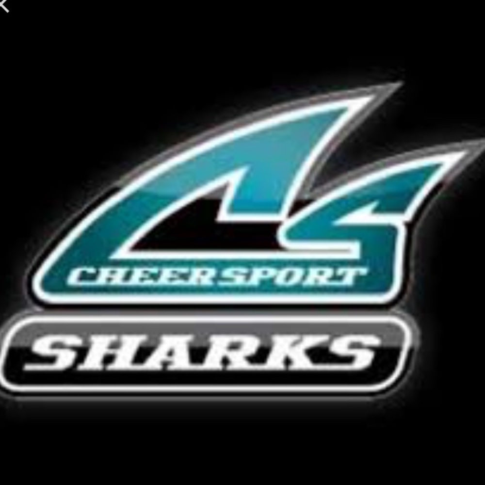 ISO Cheersport sharks gear.