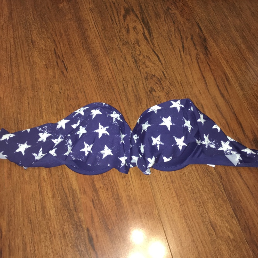 strapless bathing suit top