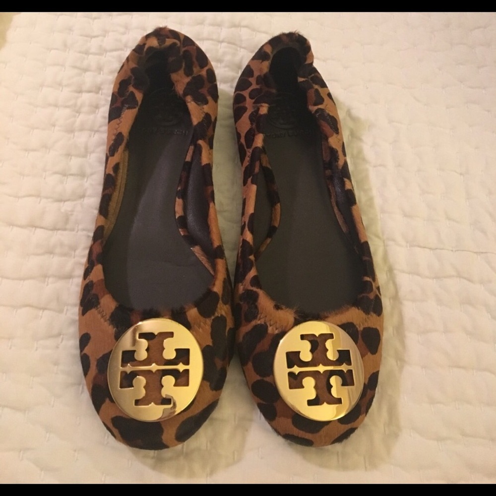 SOLD 🐯Tory Burch Reva Cheetah Flats 🐯 SOLD