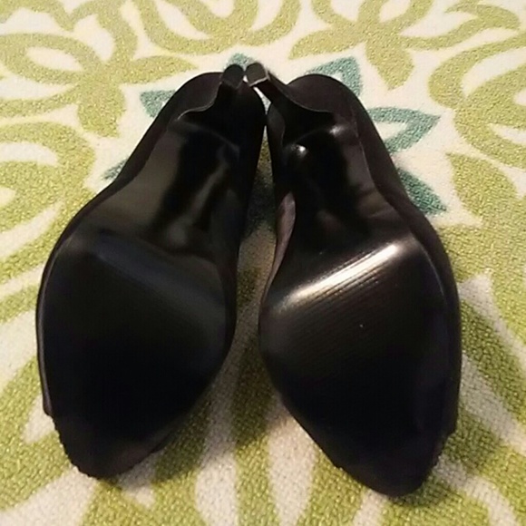 🌟HP🌟NWOT Steve Madden Gem Peep Toe Pumps - Picture 3 of 5