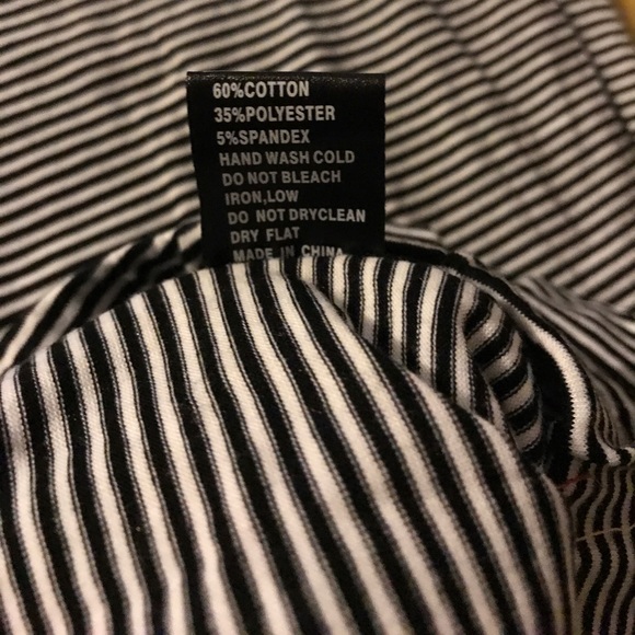 Lightweight Striped Drawstring Pants - Picture 5 of 5