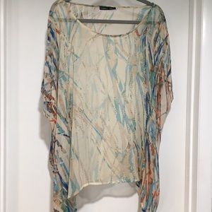 Gypsy 🌈SALE💥Silk sheer Tunic
