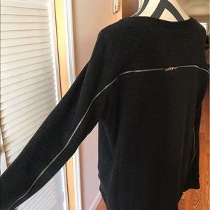 Forever 21 Zipper Sweatshirt