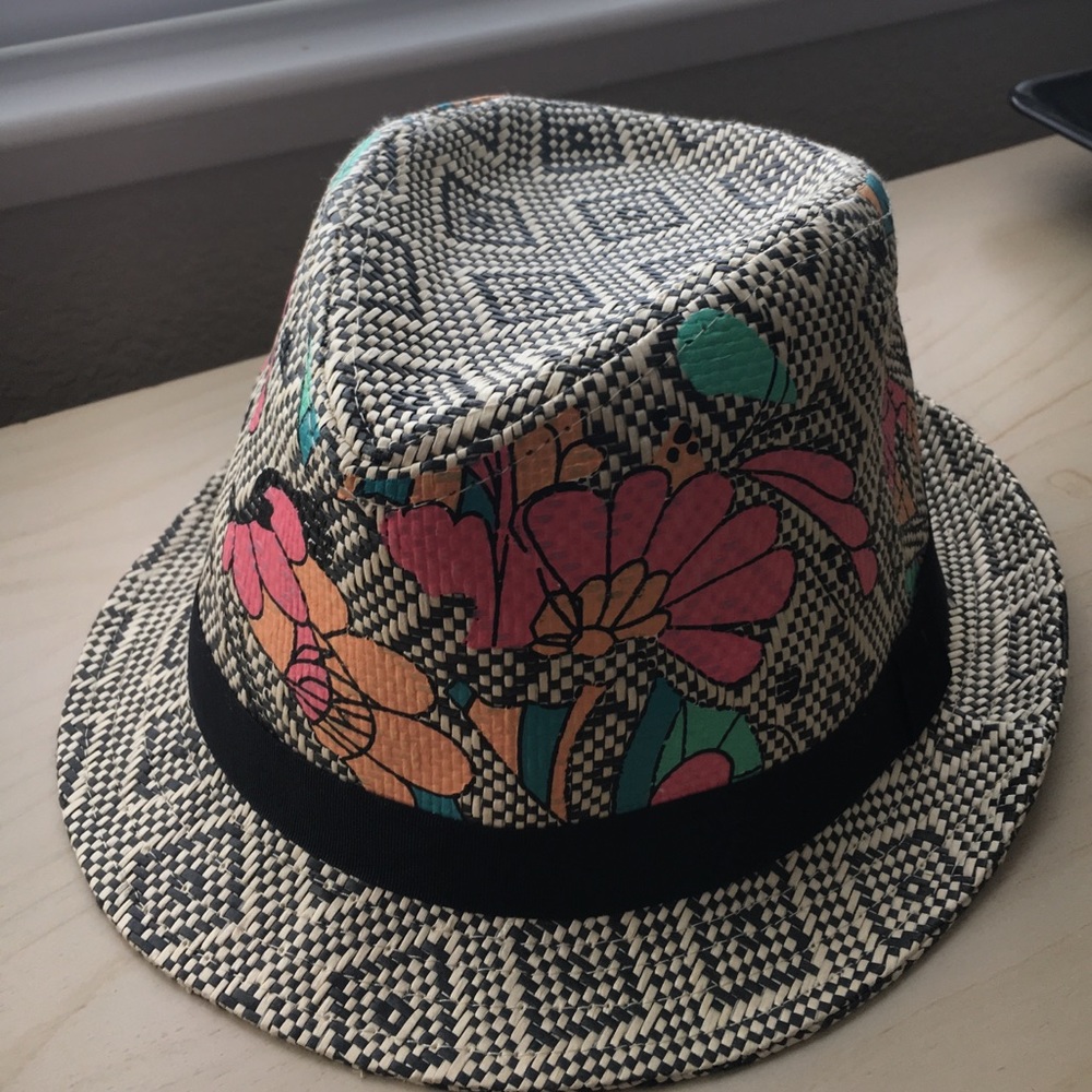 Floral Fedora