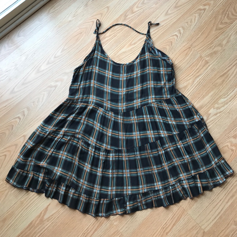 Plaid Dress size Large