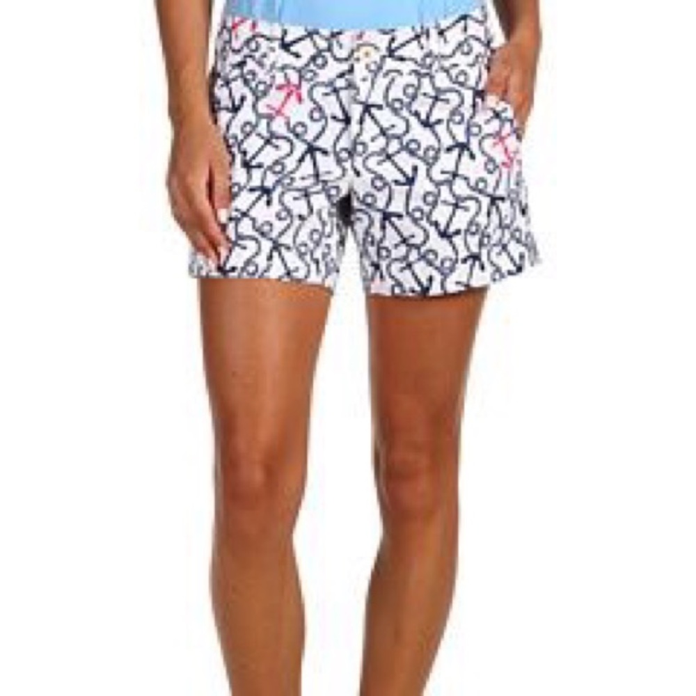 Lilly Pulitzer Ahoy There Callahan Shorts, size 4