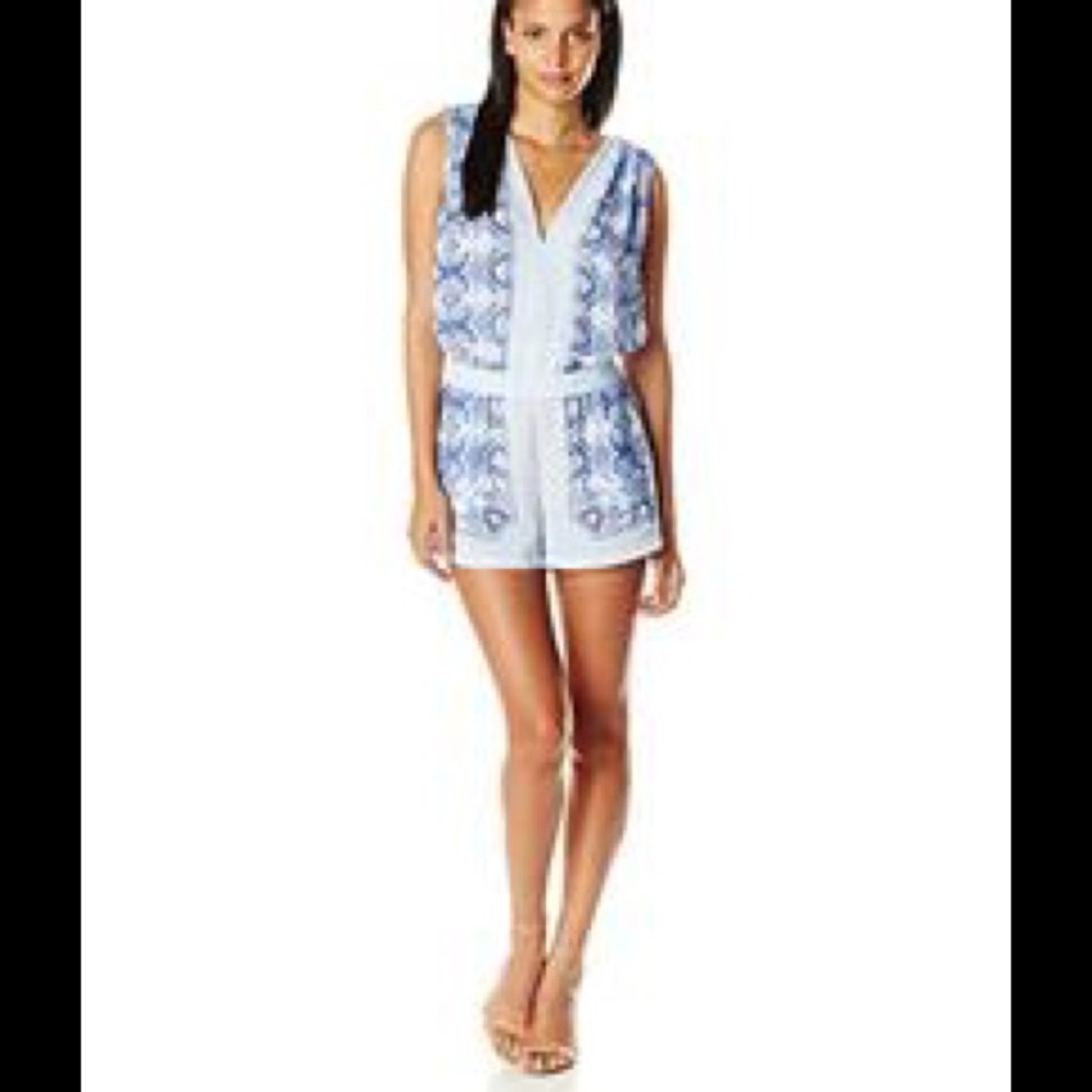 Romper by BCBG MAXAZRIA Lt blue sz L