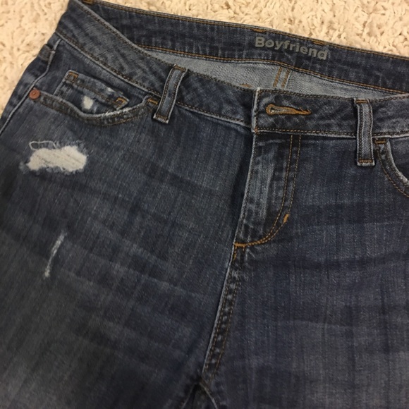 OldNavy boyfriend women capris WORN ONCE! - Picture 2 of 3