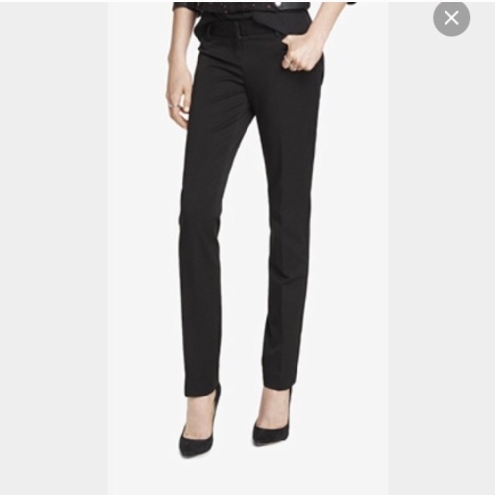 Express black columnist business pants
