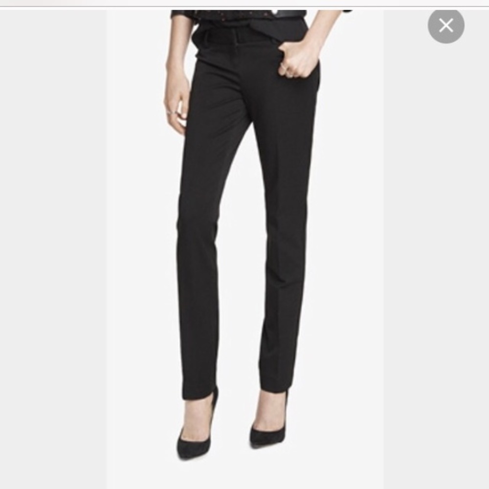 Black express columnist business pants