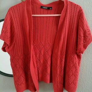 Womens sweater shrug xl