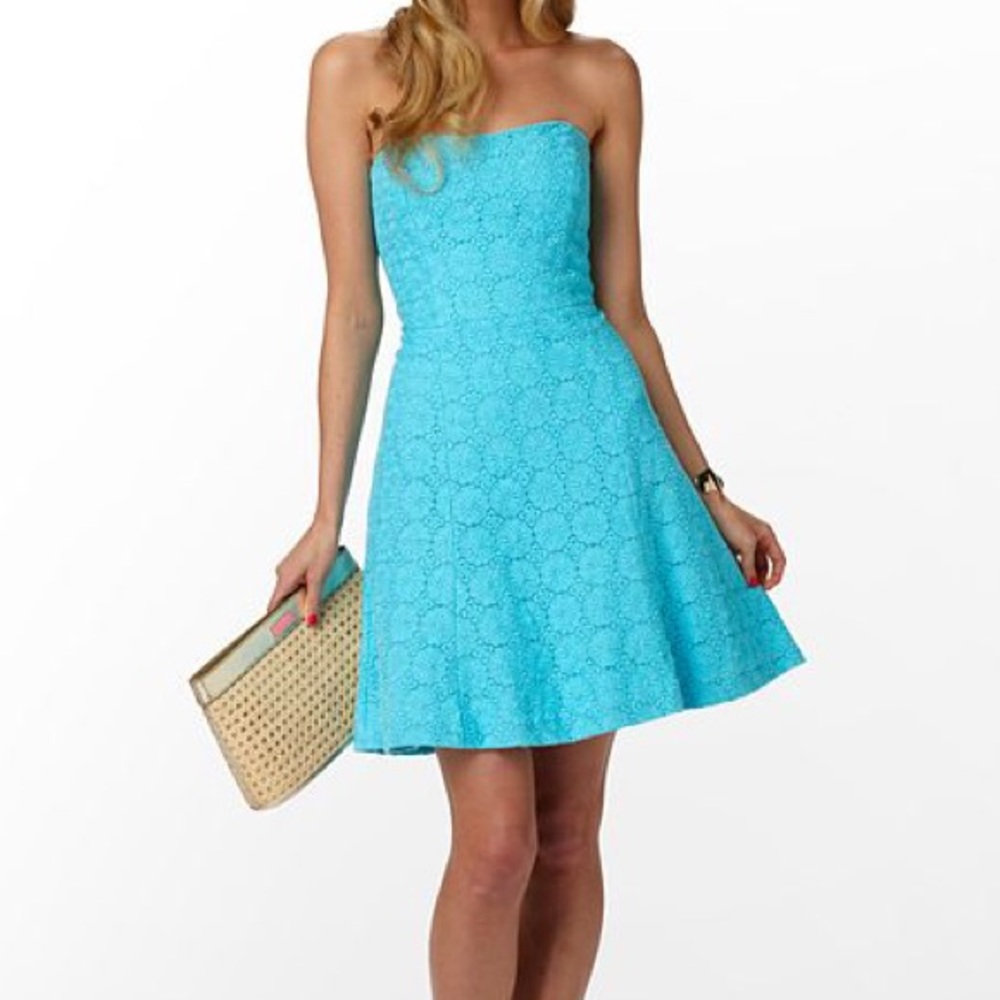 Lilly Pulitzer Strapless Dress