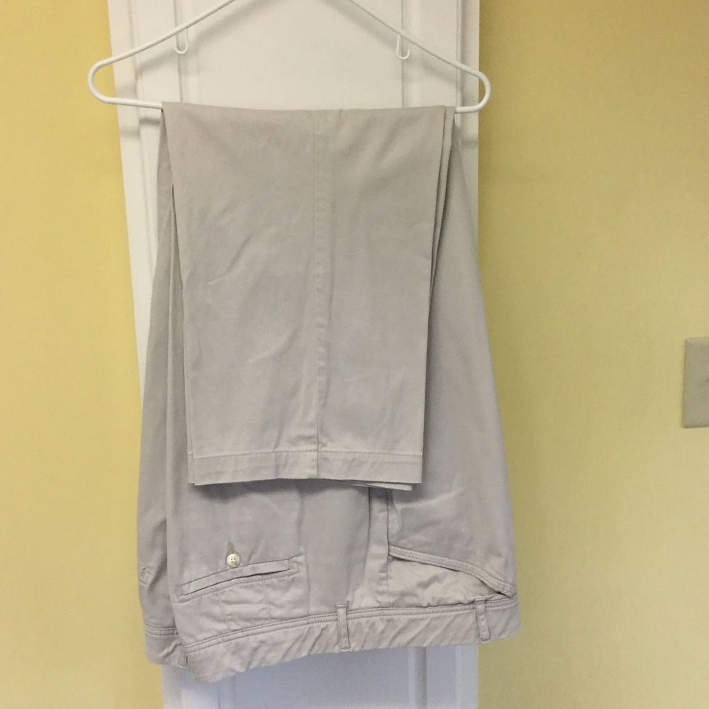 CJ Banks very light khakis AND Chocolate brown.