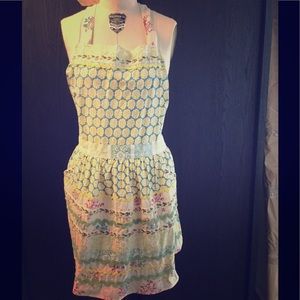 Anthropologie Cotton French Country Apron