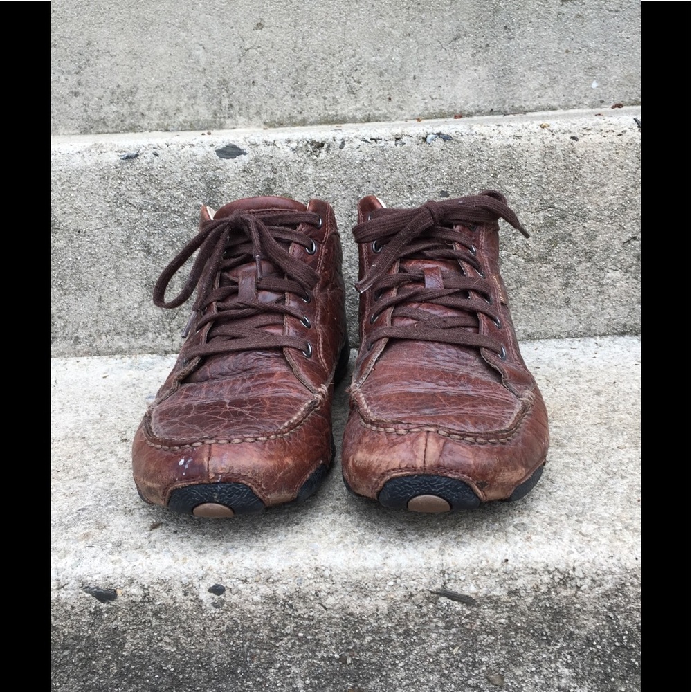 HS Trask Kalispell Chukka Brown Leather Men's 9