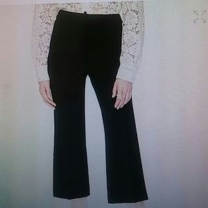 Kate Spade Crepe Cropped Flare Pant