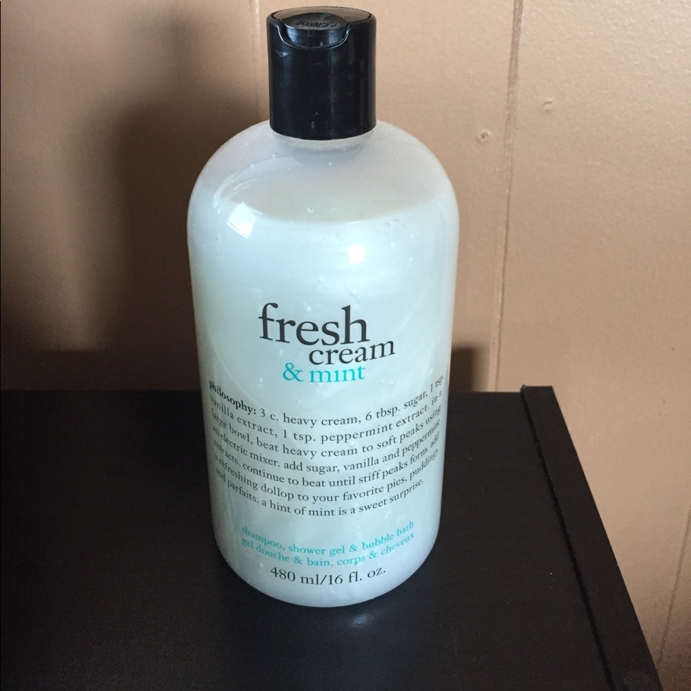 NEW! philosophy fresh cream & mint