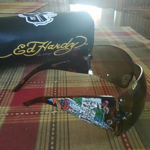 Ed Hardy glasses