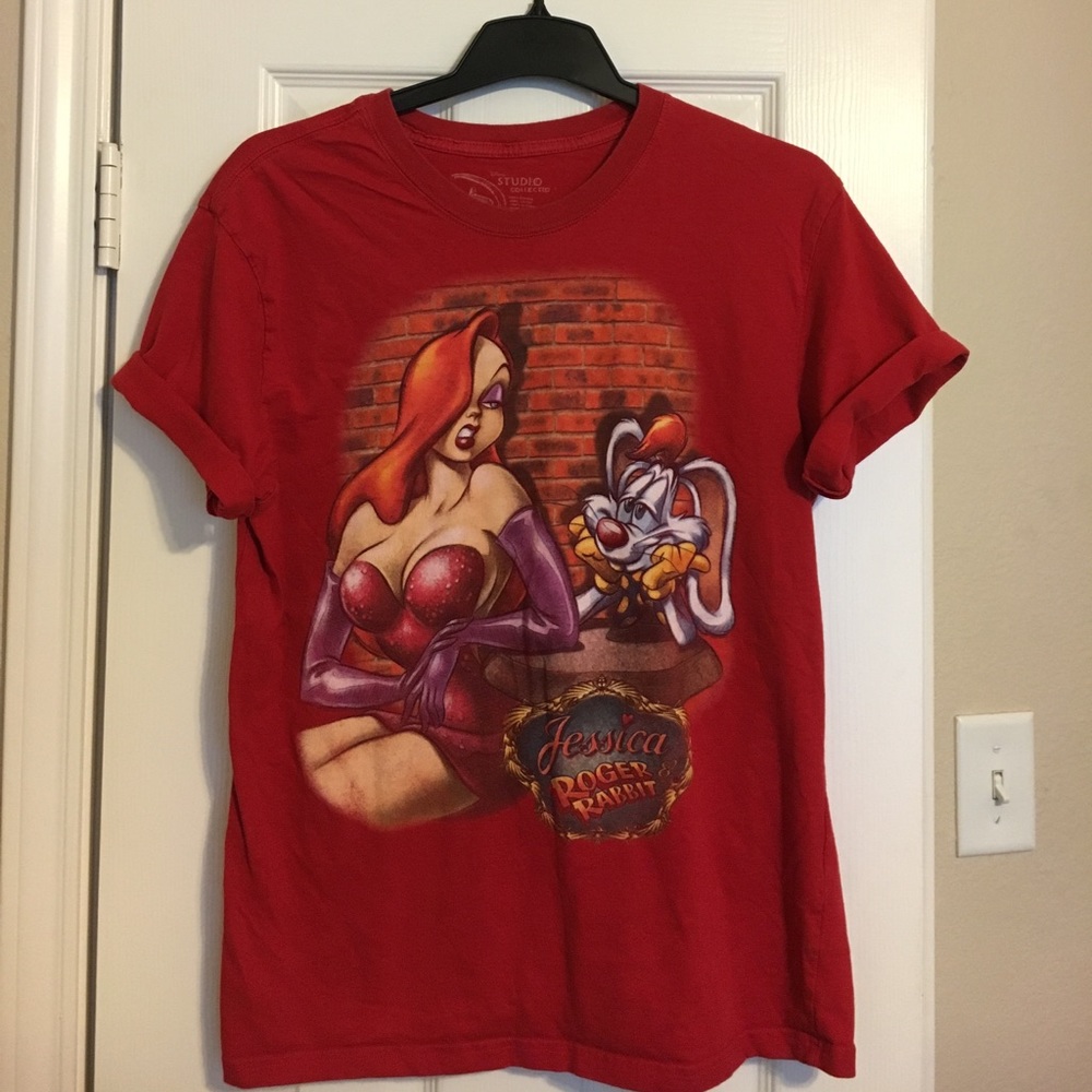Retro 90's Roger Rabbit 🐰 & Jessica shirt - Picture 1 of 3