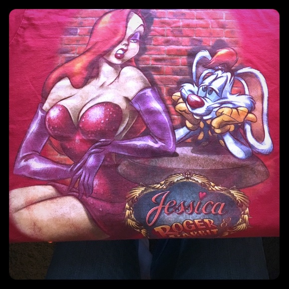 Retro 90's Roger Rabbit 🐰 & Jessica shirt - Picture 3 of 3
