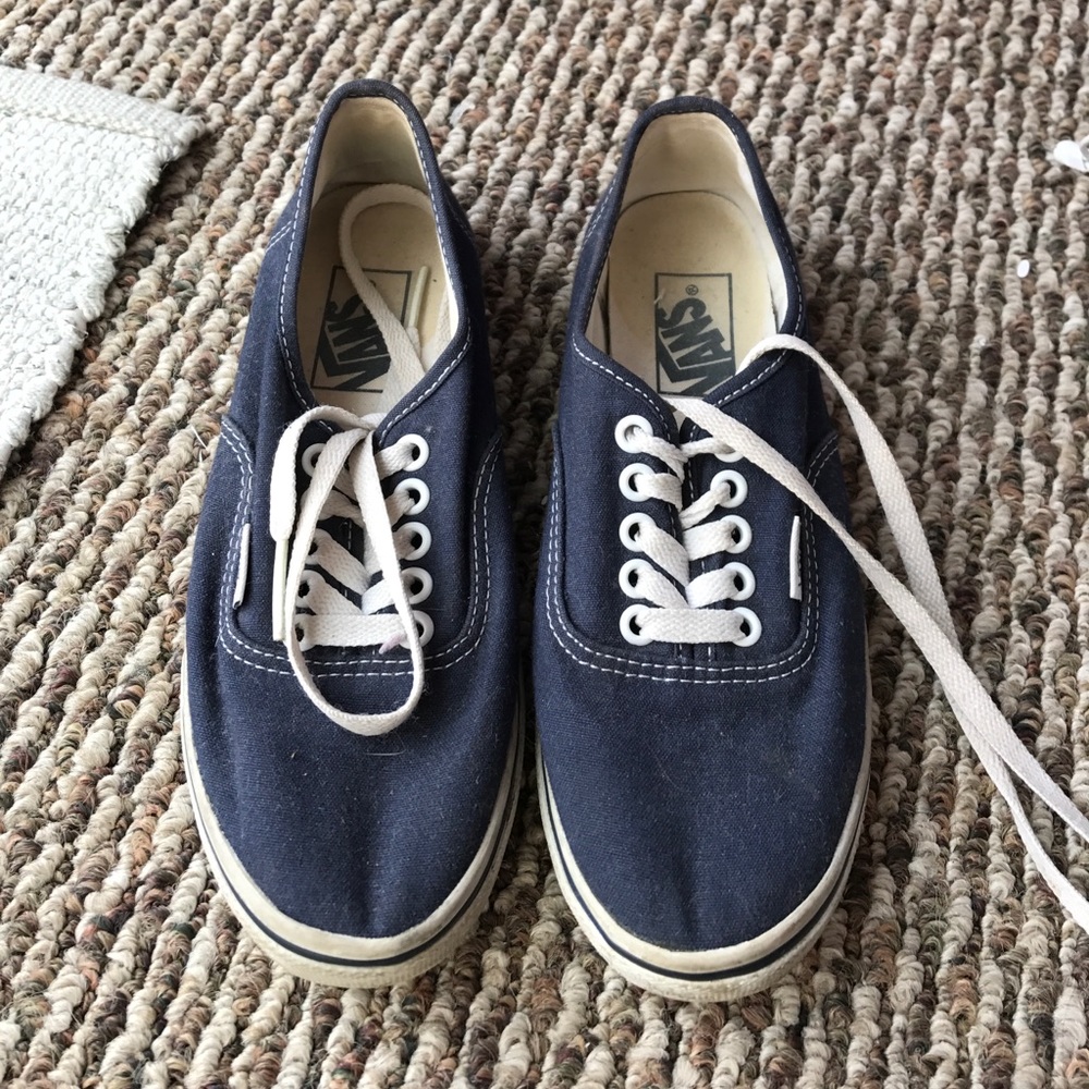 Navy Blue Vans