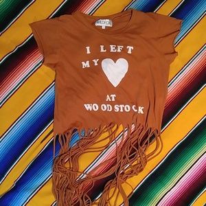 💛 WF Fringe Crop 💛