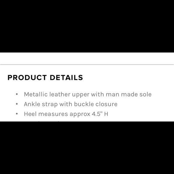 🚨SOLD🚨💕NEW Sam Edelman Silver Open Toe Heels💕 - Picture 7 of 8