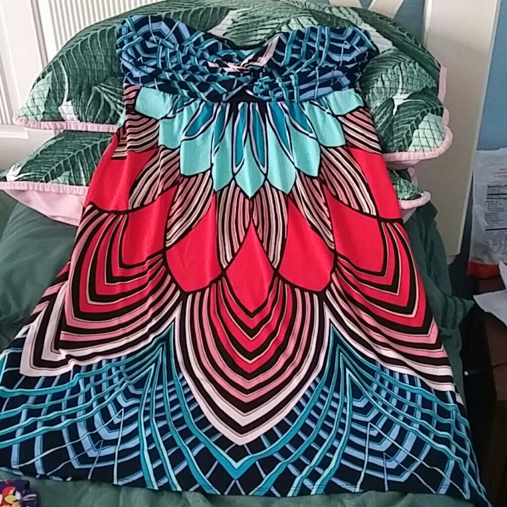 Colorful strapless - Picture 3 of 3