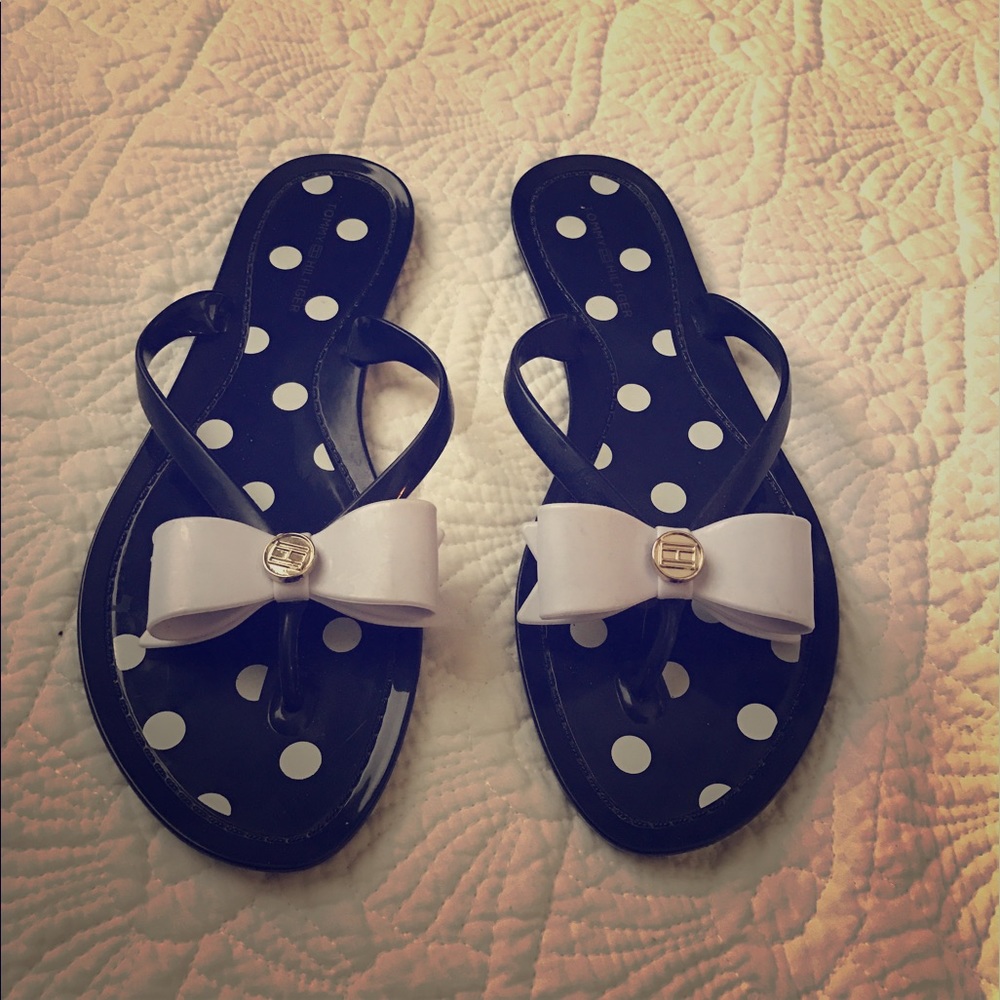 Tommy Hilfiger flip flops